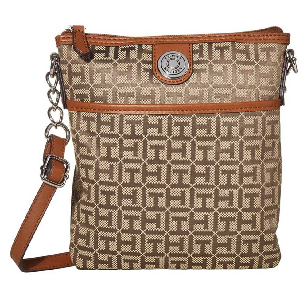 Tommy Hilfiger Penny with Chain North/South Crossb